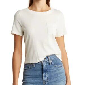 Madewell Rack Cotton Crop T-Shirt